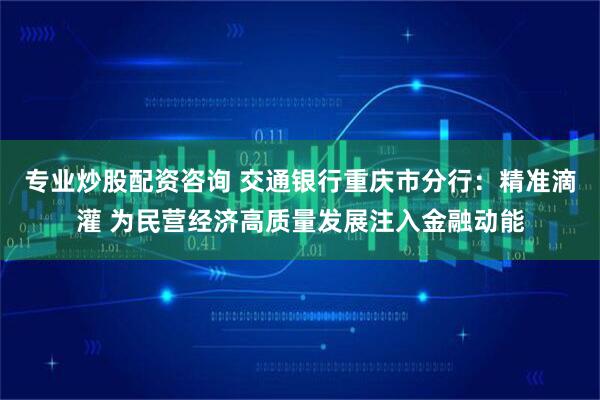 专业炒股配资咨询 交通银行重庆市分行：精准滴灌 为民营经济高质量发展注入金融动能